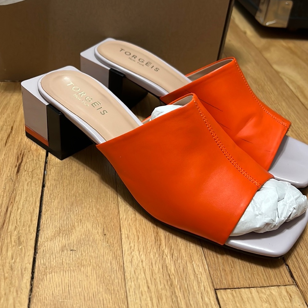 Colorblock Mules